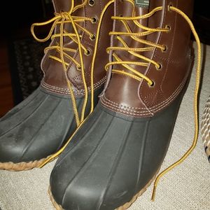 Mens Bass Rain/Duck Boots